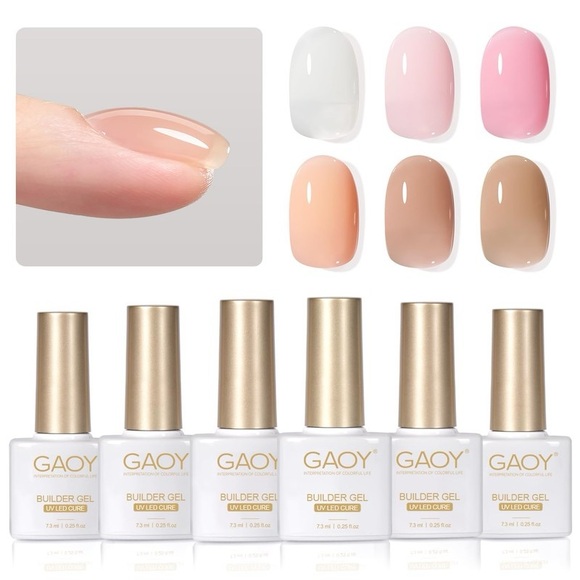 Gaoy Other - GAOY Builder Gel Set - Yummy Jelly 6 Colors